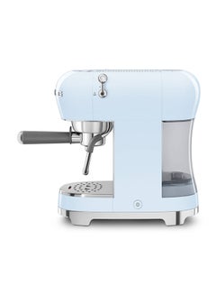 smeg 50s Style Espresso Coffee Machine 1.1 L 1450 W ECF02PBAU Pastel Blue  - Image 4