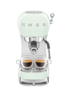 smeg 50s Style Espresso Coffee Machine 1.1 L 1450 W ECF02PGAU Pastel Green  - Image 4