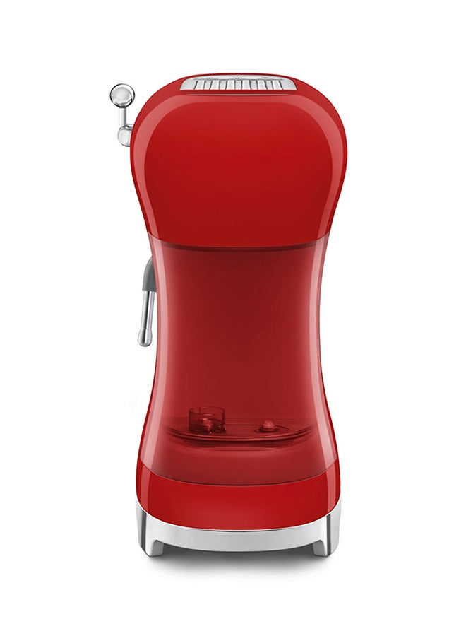 smeg - 50s Style Espresso Coffee Machine 1.1 L 1450 W ECF02RDAU Red - Image 1