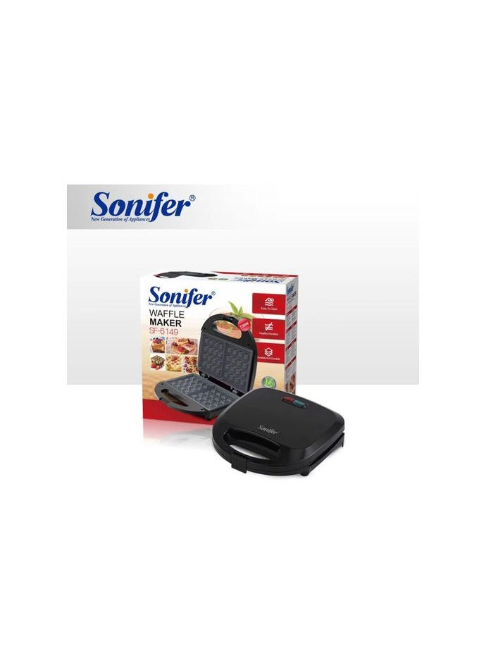 سونفير SF-6149 Electric vertical waffle maker 750 w ( 2 slices) 750 W SF-6149 Black 