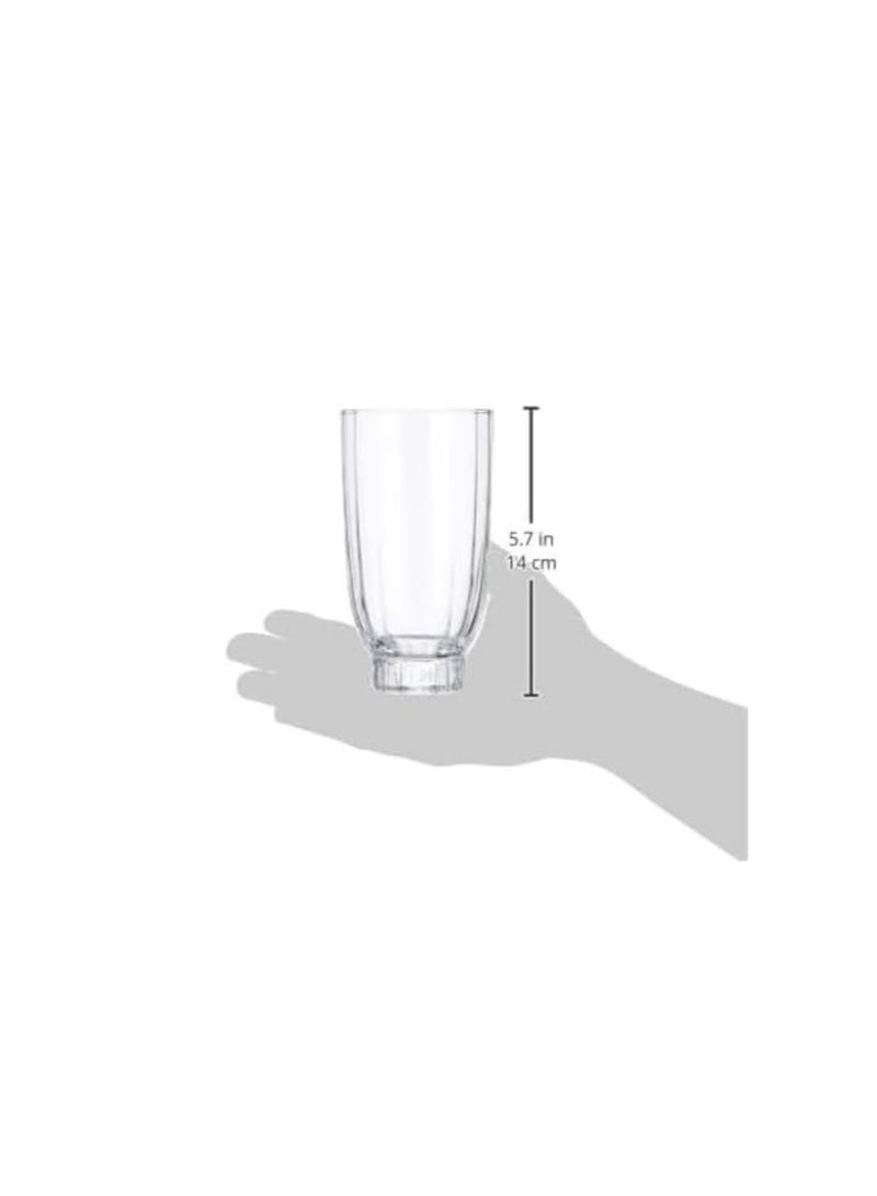 Pasabahce Amore Hi Ball (410ml) Set of 6 Cups clear - Image 2