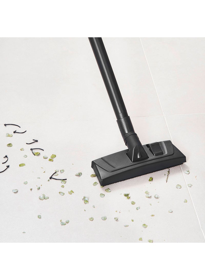 KARCHER - Drum Vacuum Cleaner Dvac 1500W, Convienient, Dyanmic Design, 7 Accessories Included 18 L 1500 W DVAC AE Black - Image 1