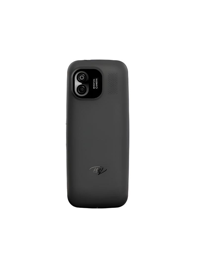 إيتيل - itel 2166 dual sim Opera Mini,Wireless FM,Bright Torchlight-Black - Image 1