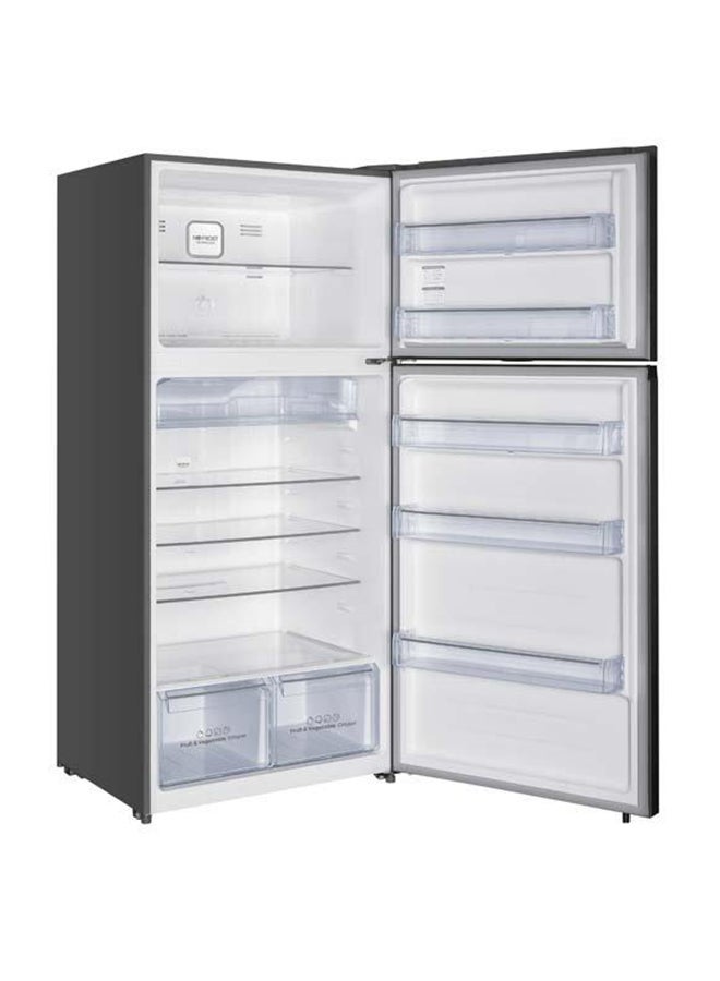 Hisense - 635 Lt 22.4 CuFt Refrigerator, Auto Defrost, Touch Control, Energy Saving Soundless Invertor, Multi Airflow,  Premium Silver, Adjustable Shelves, Led Light RT3N635NADB Silver - Image 1