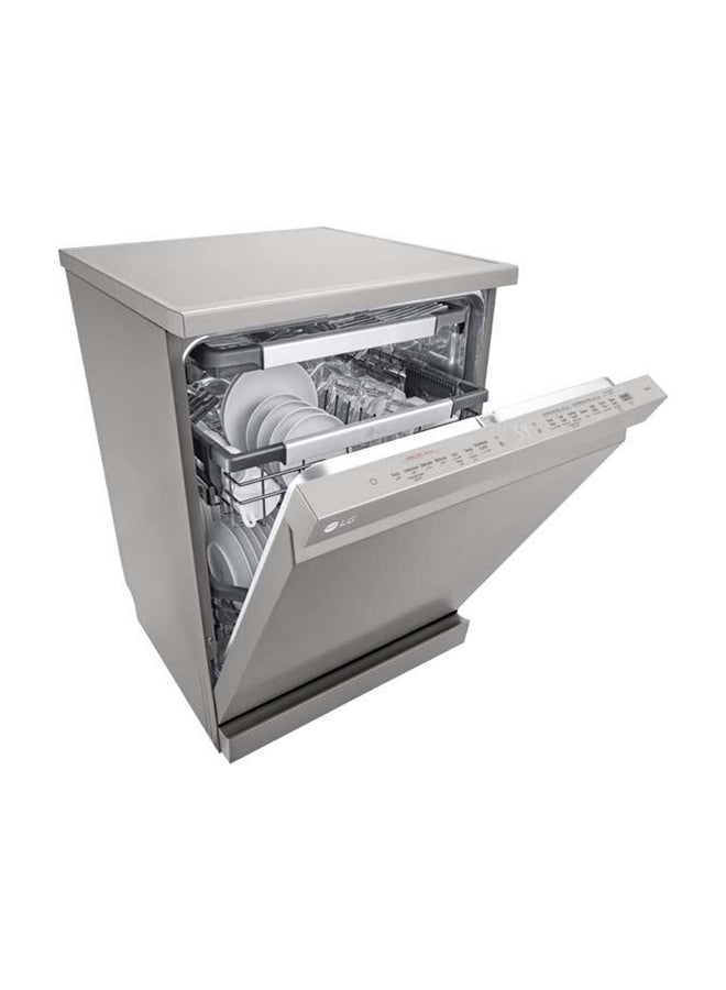 إل جي غسالة أطباق 14 مكان، 10 برامج غسيل ثنائي المنطقة، 9.9 لتر DFC335HP ستيل  - Image 5