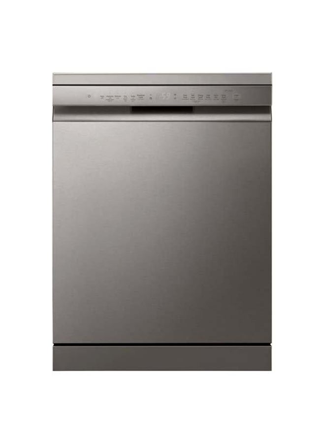 Dishwasher 14 Place Setting 9 Programs Dual Zone Wash Platinum 9.9 L DFC415FPE Silver