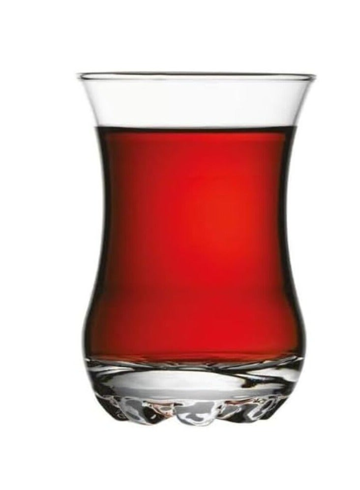Pasabahce Sylvana Estekana (110ml) Set of 6 Cups Clear - Image 2