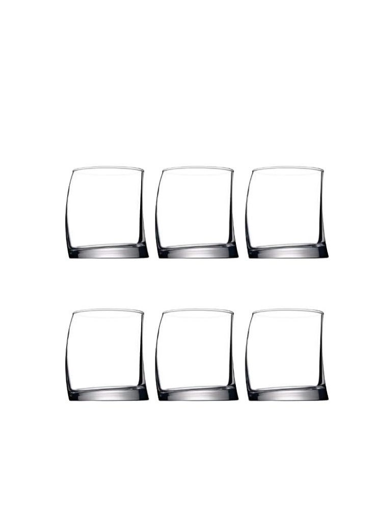 Pasabahce Pasabahce Penguen Short Juice Cup-(370ml) Set of 6 Cups clear - Image 1
