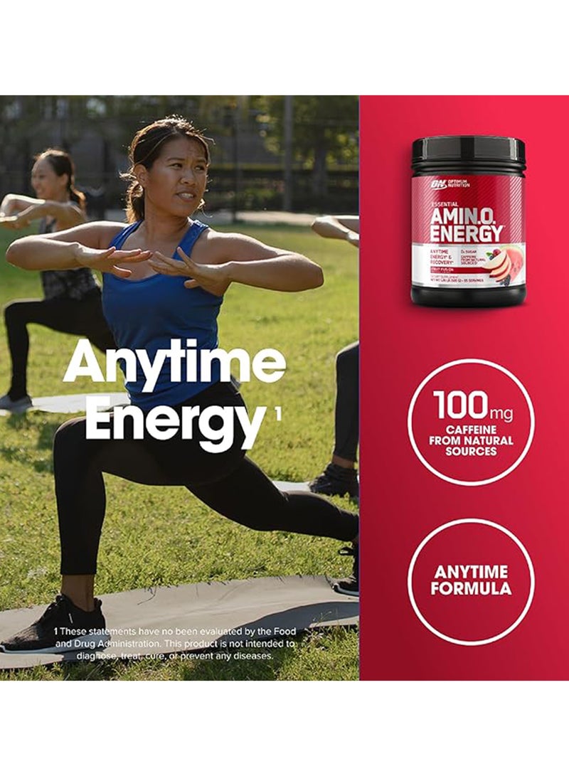 Amino Energy - Pre Workout With Green Tea, Bcaa, Amino Acids, Keto Friendly, Green Coffee Extract Fruit Fusion - 585 gm , 65 Servings - pnsku/N70083438V/45/_/1717576582/2fa494f2-2570-4e52-ad26-606a717d8d77