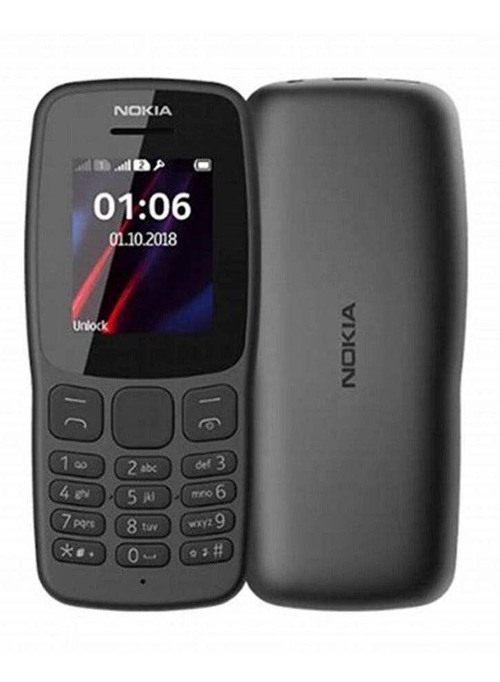 NOKIA 106 Dual SIM Dark Grey 4MB  - Image 1