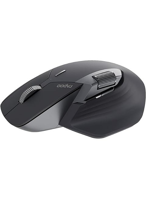 MT760L Wireless Bluetooth Mouse, Ergonomic Design, 4 Adjustable 3200 DPI, Programmable Buttons, 90 Days Battery Life Black