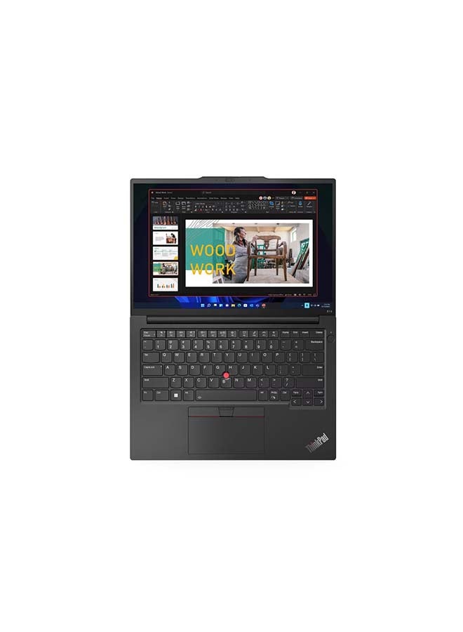 Lenovo ThinkPad E14 Gen 5 14-Inch Display, Core i7-1355U Processor/8GB RAM/512GB SSD/GeForce MX550 Graphics/Free DOS English/Arabic Black  - Image 4