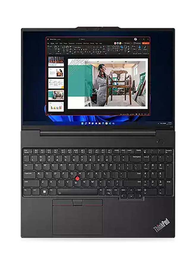 Lenovo ThinkPad E16 Gen 1 16-Inch Display, Core i7-13700H Processor/16GB RAM/512GB SSD/Intel Iris XE Graphics/Free DOS English/Arabic Black  - Image 5