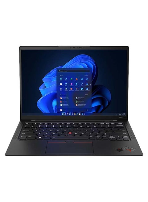 ThinkPad X1 Carbon Gen 12 14-Inch Display, ULTRA 7 155U Processor/16GB RAM/512GB SSD/Intel Iris XE Graphics/Windows 11 Pro English/Arabic Black