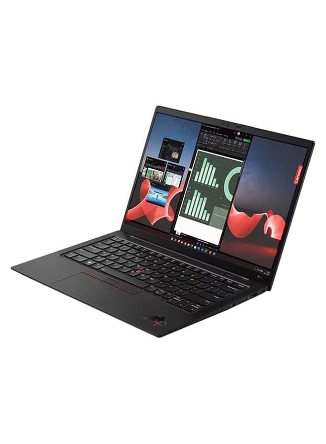Lenovo - ThinkPad X1 Carbon Gen 12 14-Inch Display, ULTRA 7 155U Processor/16GB RAM/512GB SSD/Intel Iris XE Graphics/Windows 11 Pro English/Arabic Black - Image 1