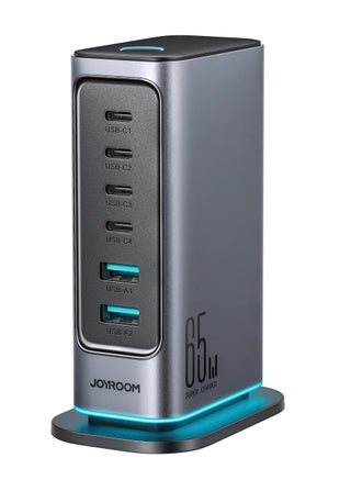 JR-TCM02 65W Gan Multi-Port Charger Black - pnsku/N70083536V/45/_/1717653639/48a010e9-d4f6-430b-8a51-e36ff27303d0