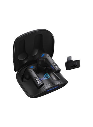 ROG Cetra True Wireless SpeedNova Gaming Headphones 2.4 GHz And Bluetooth 5.3, ROG SpeedNova, 24-bit 96 kHz audio, Dirac Opteo, Bone-Conduction AI Mics, Adaptive ANC, 46-Hour Battery Life - pnsku/N70083556V/45/_/1747209444/9f64b2ee-1697-44cb-b21b-b28680563577