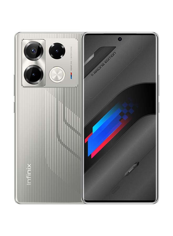 Infinix - Note 40 Pro 5G Dual SIM Racing Grey 8+8GB RAM 256GB - Middle East Version - Image 1