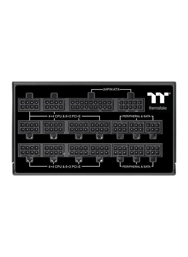 Thermaltake Toughpower TF1 1550 Watt Power Supply, Full Modular, 80 Plus Titanium, PSU, SLI/CrossFire, Single Rail, 129A, 140mm Fan, ATX | PS-TPD-1550FNFATK-1  - Image 2