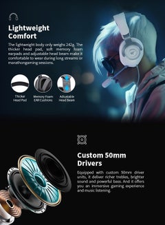 havit Gaming Headphone with 3.5mm Audio Jack, Memory Foam Ear Pads, Lightweight and Comfortable, Compatible with PC, PlayStation, Xbox, Nintendo Switch, Black  - Image 3