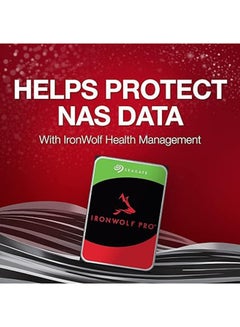 Seagate IronWolf Pro 12TB NAS Hard Drive, 7200 RPM 256MB Cache SATA 6.0Gb/s CMR 3.5" Internal HDD for RAID Network Attached Storage | ST12000NT001 12 TB  - Image 3