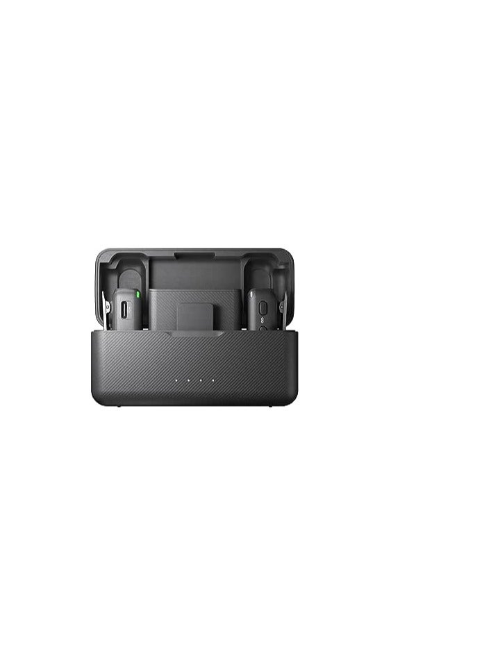 dji - Wireless Microphone Kit ASR01 /  DMR02/ DM1021 Black - Image 1