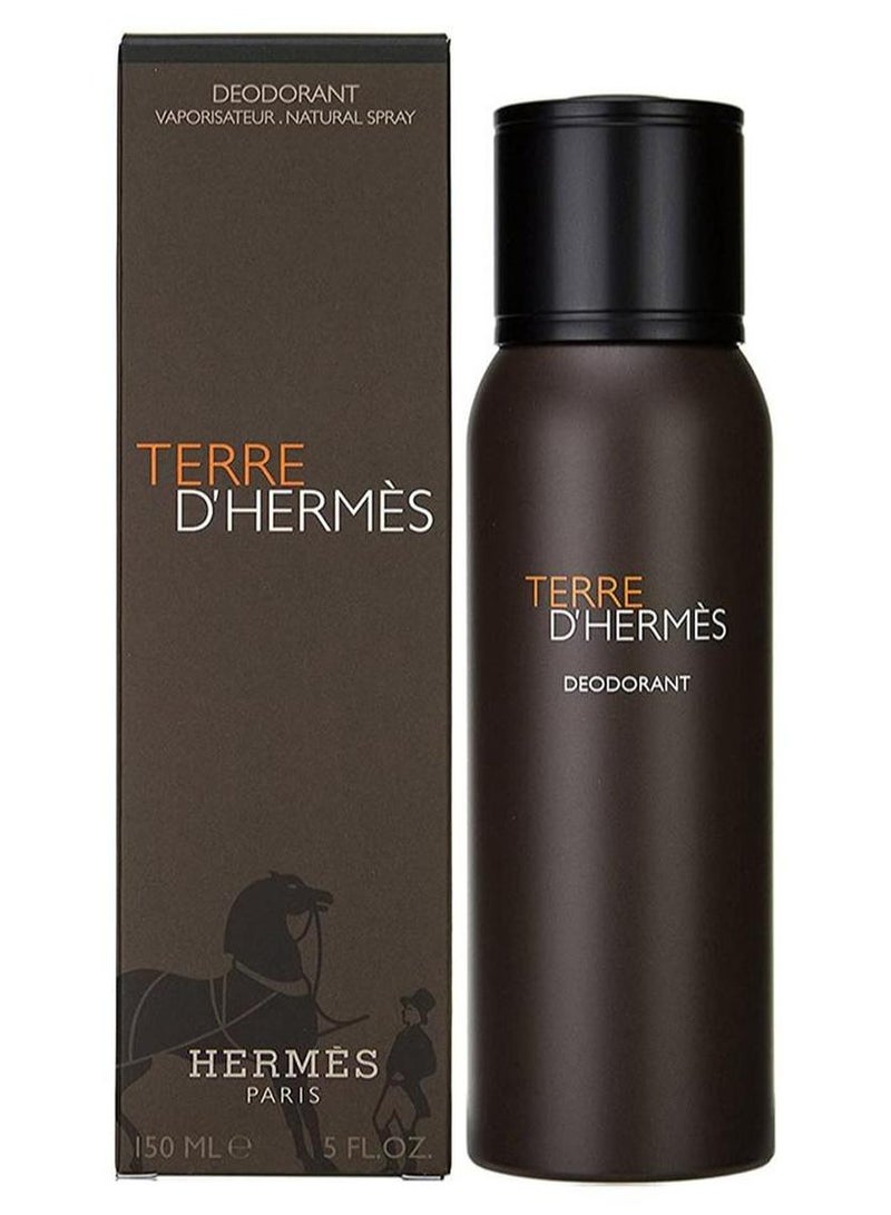 HERMES Terre D'Hermes Deodorant Spray 150grams - Image 1