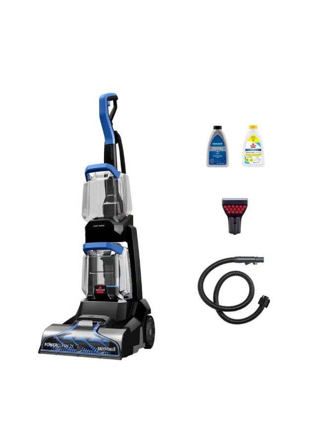 بيسيل بيسل PowerClean 2X 3878K – مكنسة غسيل السجاد والمفروشات بقوة شفط عالية وفرشاة للتنظيف العميق، مثالية للبقع الصعبة | مع ضمان سنتين من بيسل 3.7 L 700 W 3878K - Image 1