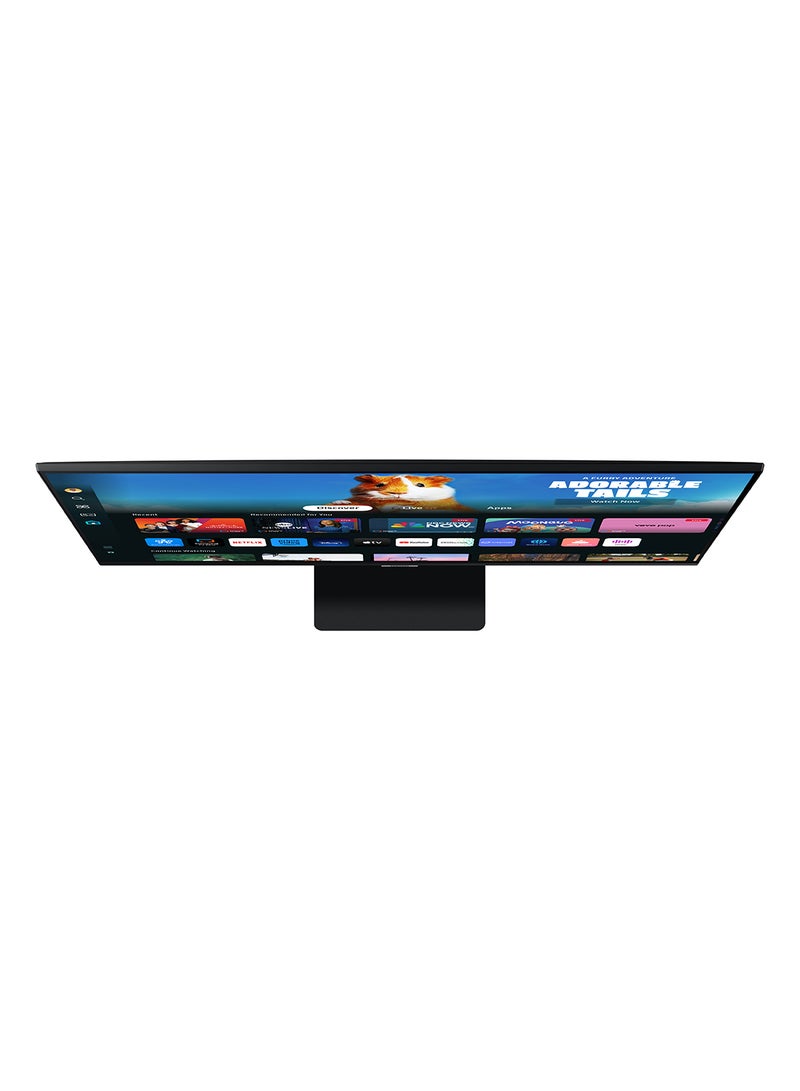 Samsung - 27 inch M5 M50D Smart Monitor FHD VA Display, 60Hz Refresh Rate, 4ms (GtG) Response Time, Wi-Fi & Bluetooth Connectivity, Built-In Speakers, HDR10, 1B Color Support | LS27DM500EMXUE black - Image 1