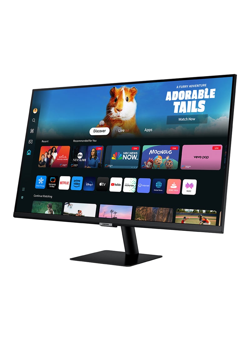 32 inch M5 M50D Smart Monitor, FHD VA Display, 60Hz Refresh Rate, 4ms (GtG) Response Time, Wi-Fi & Bluetooth Connectivity, Built-In Speakers, HDR10, 1B Color Support | LS32DM500EMXUE black - pnsku/N70083791V/45/_/1727282700/7b3a090a-8cba-4d3f-a9ca-60ee1d1cf1b7