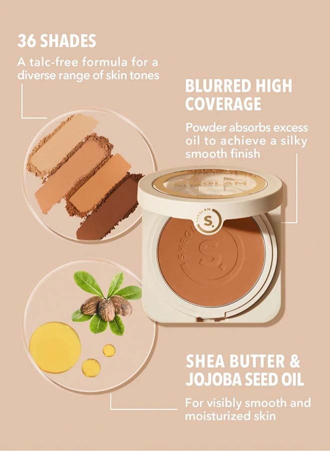 SHEGLAM - Skin-Focus High Coverage Powder Foundation Linen - Image 1