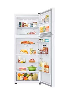 Samsung 348L Net Capacity Top Mount Double Door Freezer Refrigerator With Space Max Technology 348 L RT45CG5000WW White  - Image 2