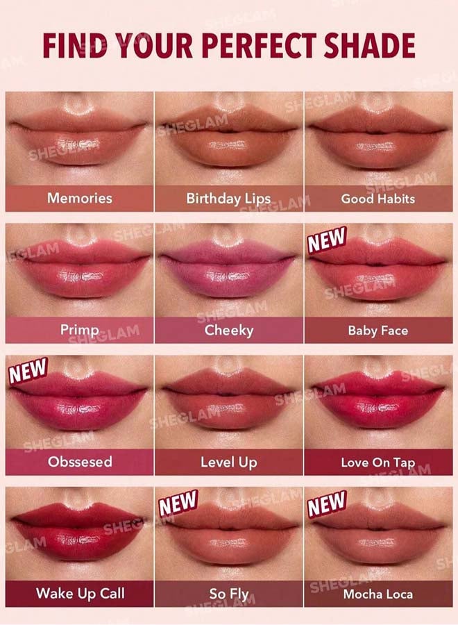 SHEGLAM - Take A Hint Lip Tint Birthday Lips - Image 1