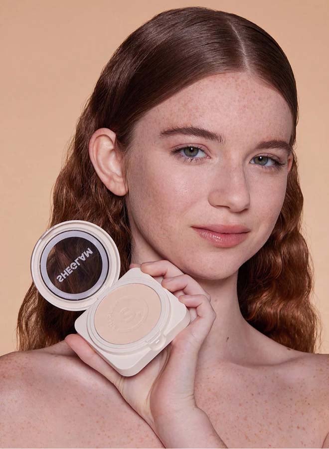 SHEGLAM - Skin-Focus High Coverage Powder Foundation Fair - Image 1