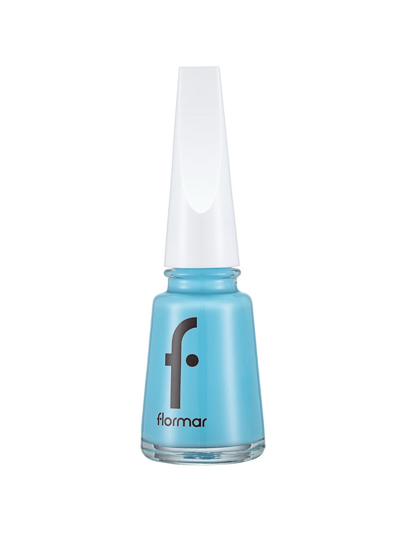 فلورمار طلاء أظافر كلاسيكي 423 أزرق فاتح - Image 1