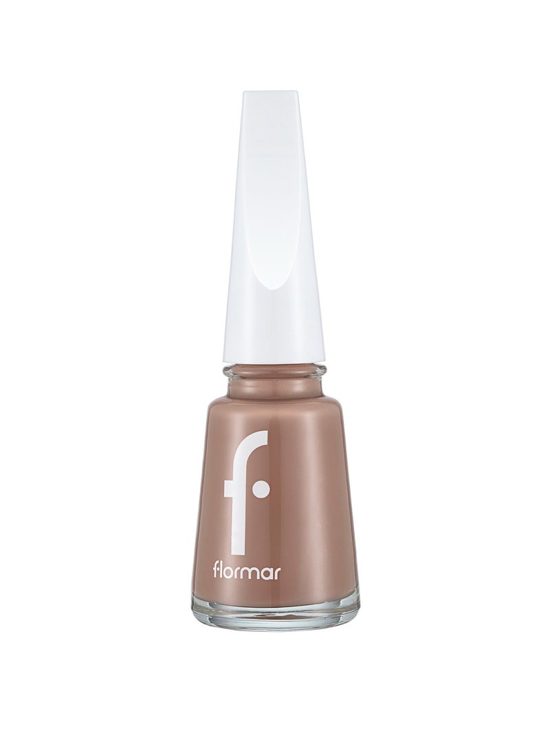 flormar Classic Nail Enamel 472 Caramel Latte - Image 1
