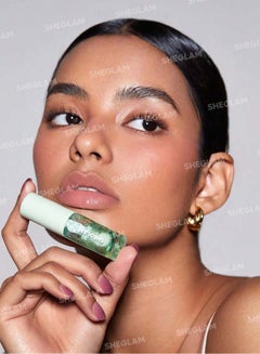 SHEGLAM Jelly Wow Hydrating Lip Oil Green Apple Envy  - Image 5
