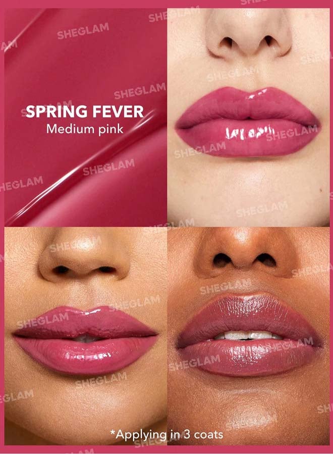 SHEGLAM - Pout-Perfect Shine Lip Plumper Spring Fever - Image 1
