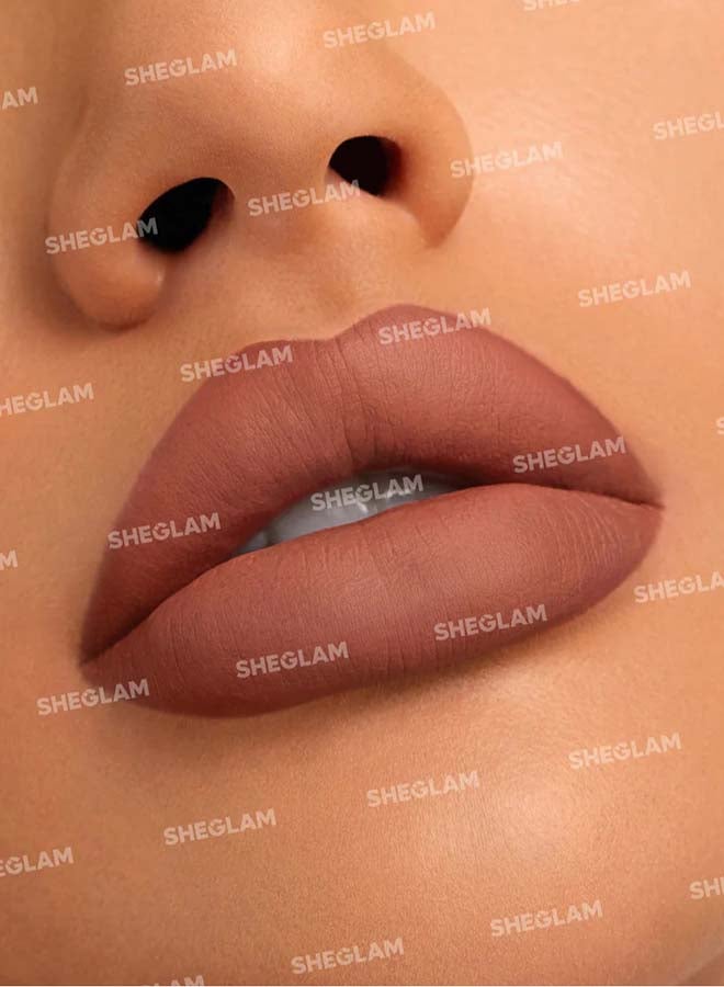 SHEGLAM - Matte Allure Liquid Lipstick Vetiver - Image 1