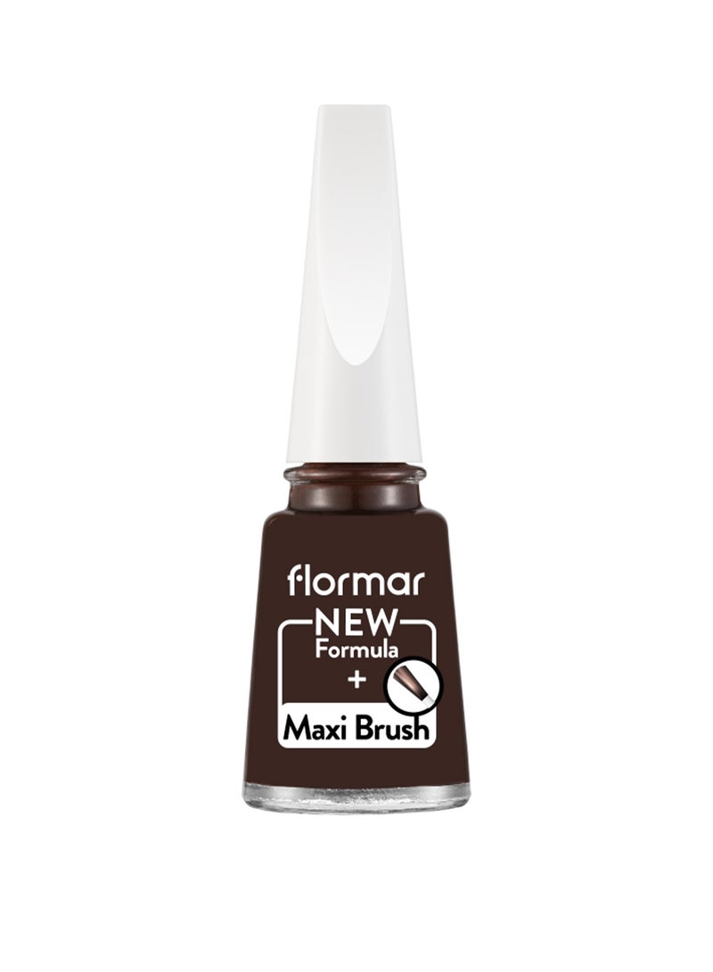 flormar Classic Nail Enamel 514 Bitter Cocoa - Image 1