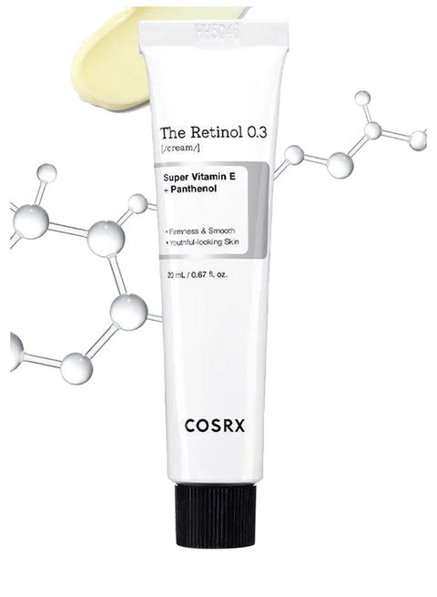 Advanced Retinol 0.3 Cream - Concentrated 0.3% Pure Retinol Cream for Smooth Firm Skin 20ml