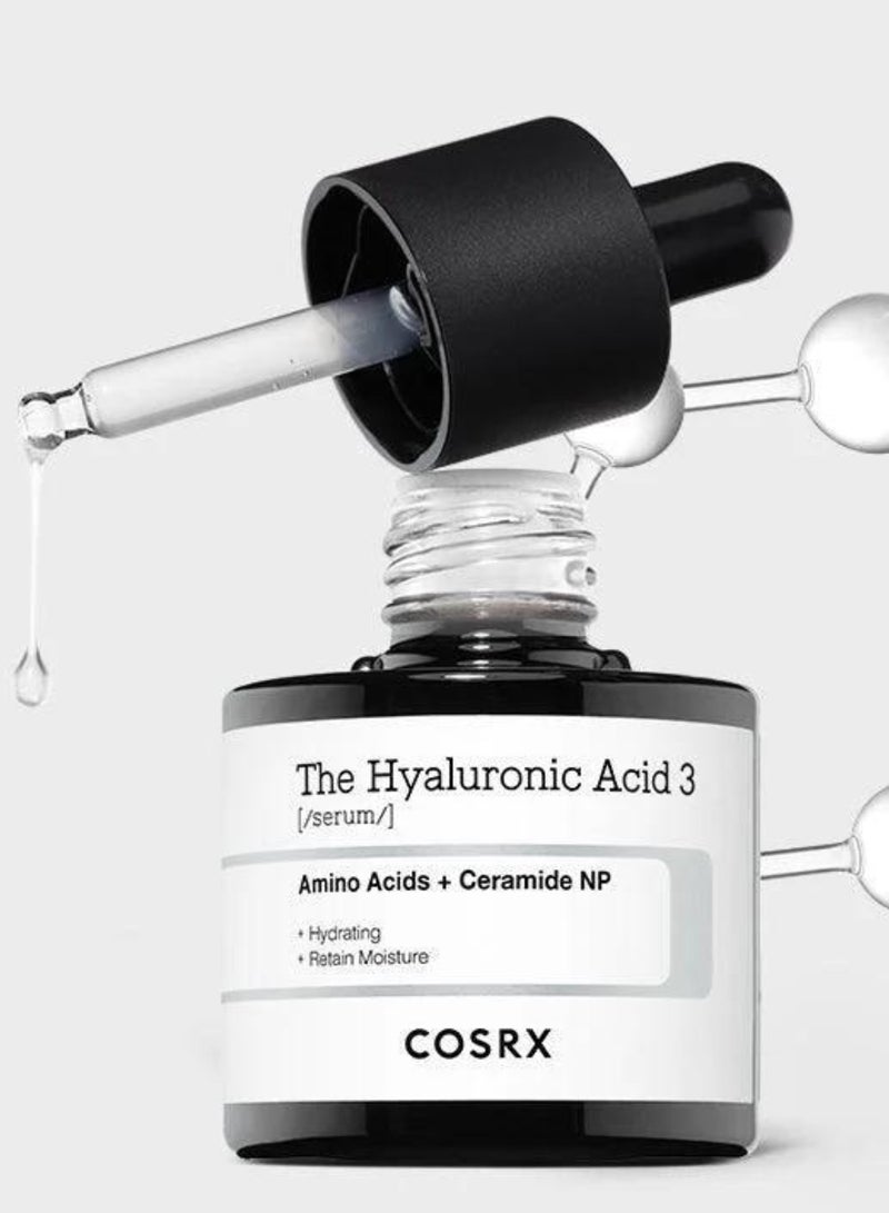 Cosrx - Hyaluronic Acid 3 Serum - Advanced Hydration Booster for Dewy, Radiant Skin - High Potency Formula Infused with 3% Hyaluronic Acid 20ml - Image 1