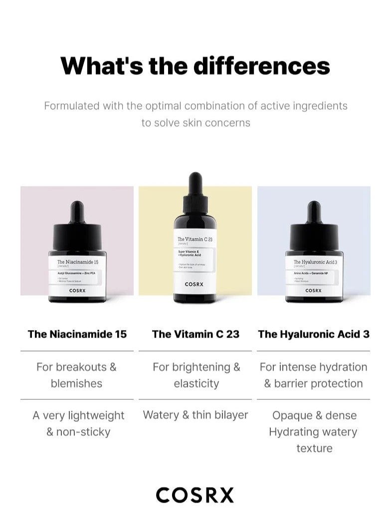 Cosrx - Hyaluronic Acid 3 Serum - Advanced Hydration Booster for Dewy, Radiant Skin - High Potency Formula Infused with 3% Hyaluronic Acid 20ml - Image 1
