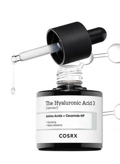 Cosrx Hyaluronic Acid 3 Serum - Advanced Hydration Booster for Dewy, Radiant Skin - High Potency Formula Infused with 3% Hyaluronic Acid 20ml  - Image 1
