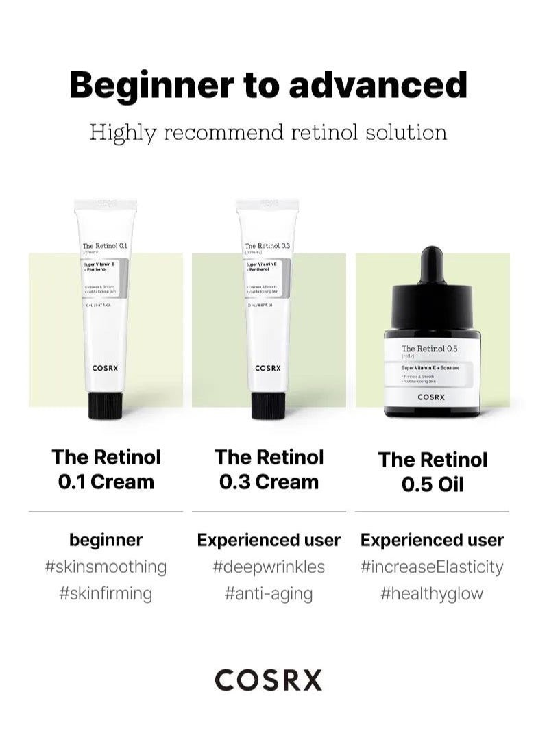 Cosrx - Advanced Retinol 0.5 Oil - Highly Concentrated 0.5% Pure Retinol Anti-Aging Treatment 20ml - Image 1