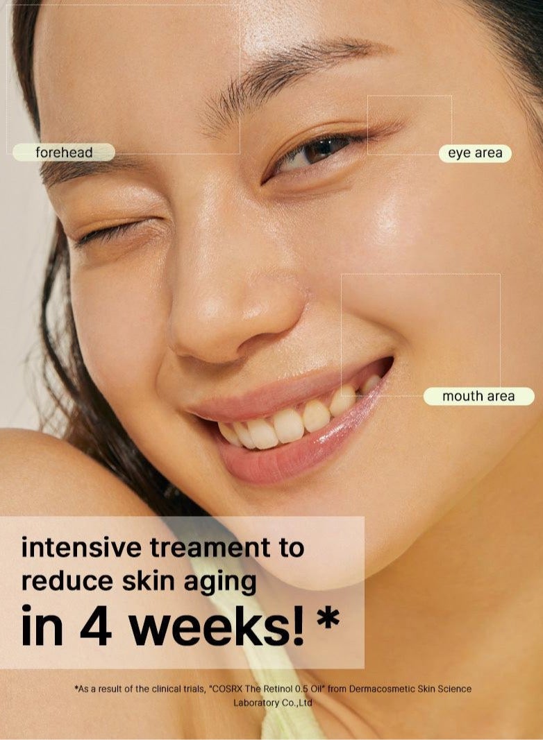 Cosrx - Advanced Retinol 0.5 Oil - Highly Concentrated 0.5% Pure Retinol Anti-Aging Treatment 20ml - Image 1