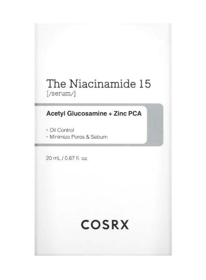 COSRX The Niacinamide 15 Serum, 0.67 Fl. Oz. (20 Ml) 20ml - Image 1