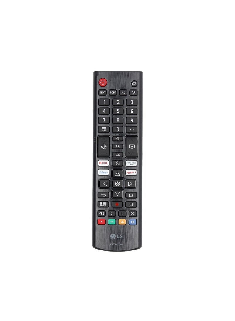 LG Remote Control for LG TV AKB76037606 - Black - Image 1