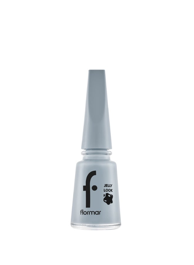 flormar Jelly Look Nail Enamel JL24 Light Grey - Image 1