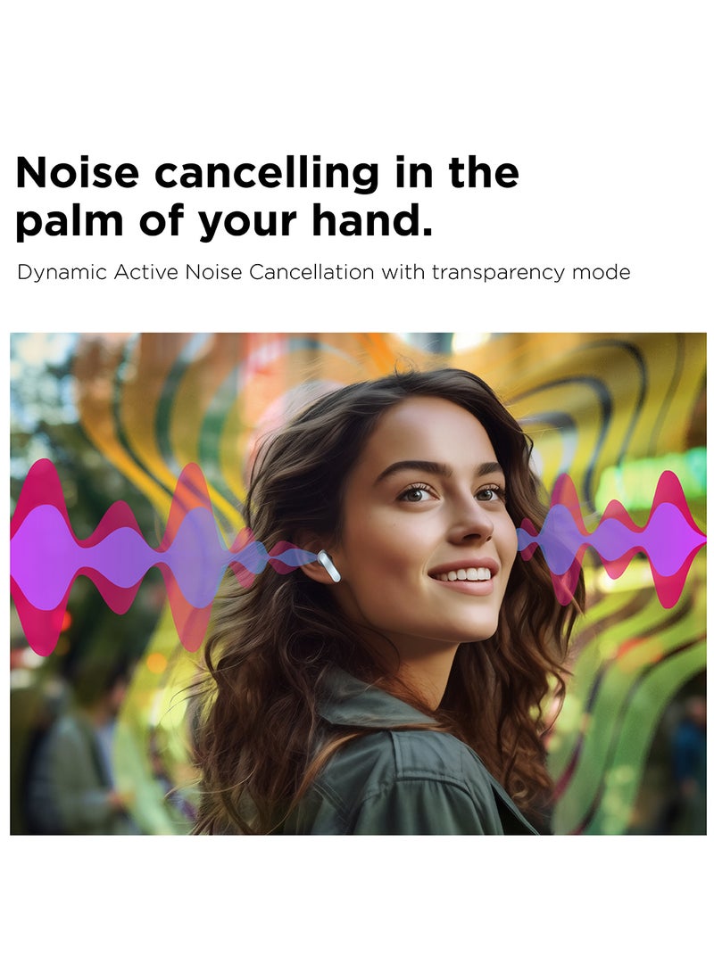 Motorola - Moto Buds Wireless Earphone, Tws Bluetooth Earbuds, Anc, Dolby Atmos, Unique Design, Hi-Res Sound, Quick Charge, Long Battery Life, Water Resistant Coral Peach - Image 1